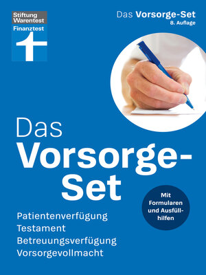 cover image of Das Vorsorge-Set
